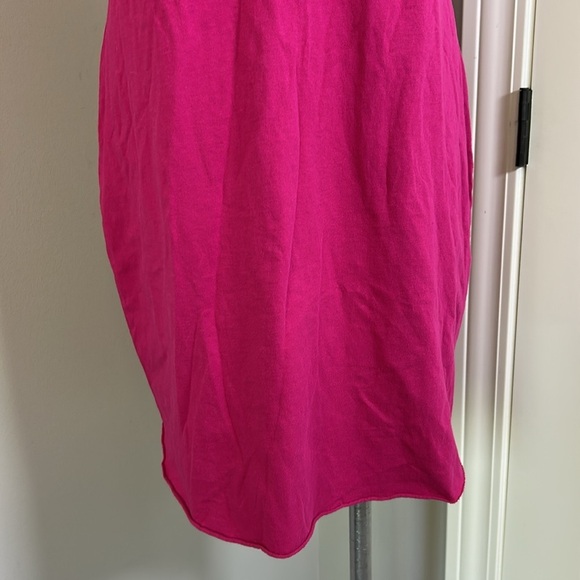 Frank and Eileen LAUREN Polo Dress HERITAGE JERSEY Peony Pink Coastal Sz M NEW - Picture 4 of 14